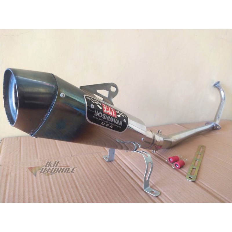 Knalpot Yoshimura Jupiter MX Old Jupiter MX New 135 Fullset