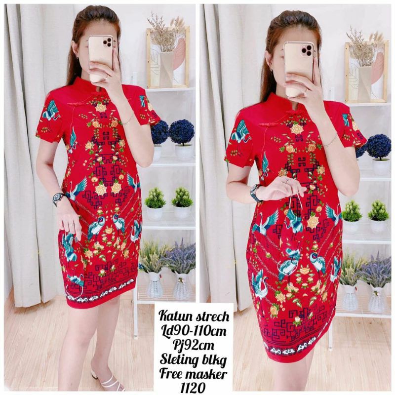 Dress Shanghai Batik 1120