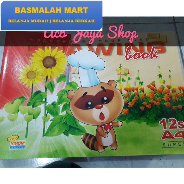 

Buku Gambar Murah A4 Vision (pcs) Murah (Ilham Berkah Mart)