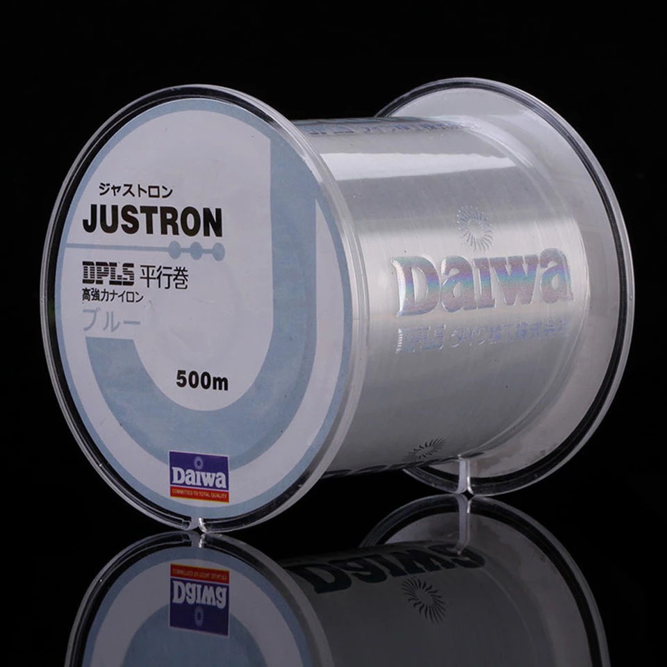 SENAR NYLON JUSTRON 500 METER SENAR NILON PANCING SENAR NYLON PANCING TALI PANCING BENANG NILON PANC