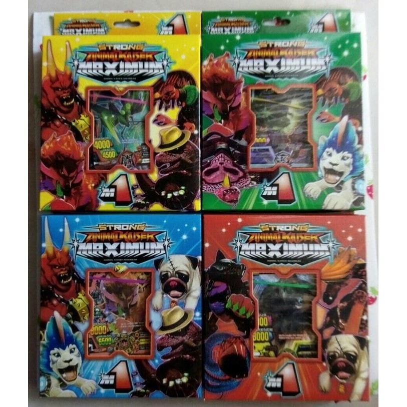 Promo Kartu Animal Kaiser Strong Maximum M1 Murah