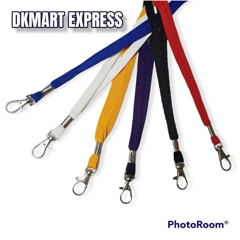 

tali id card kait 1 cm tali lanyard kecil tali name tag lanyard 1cm