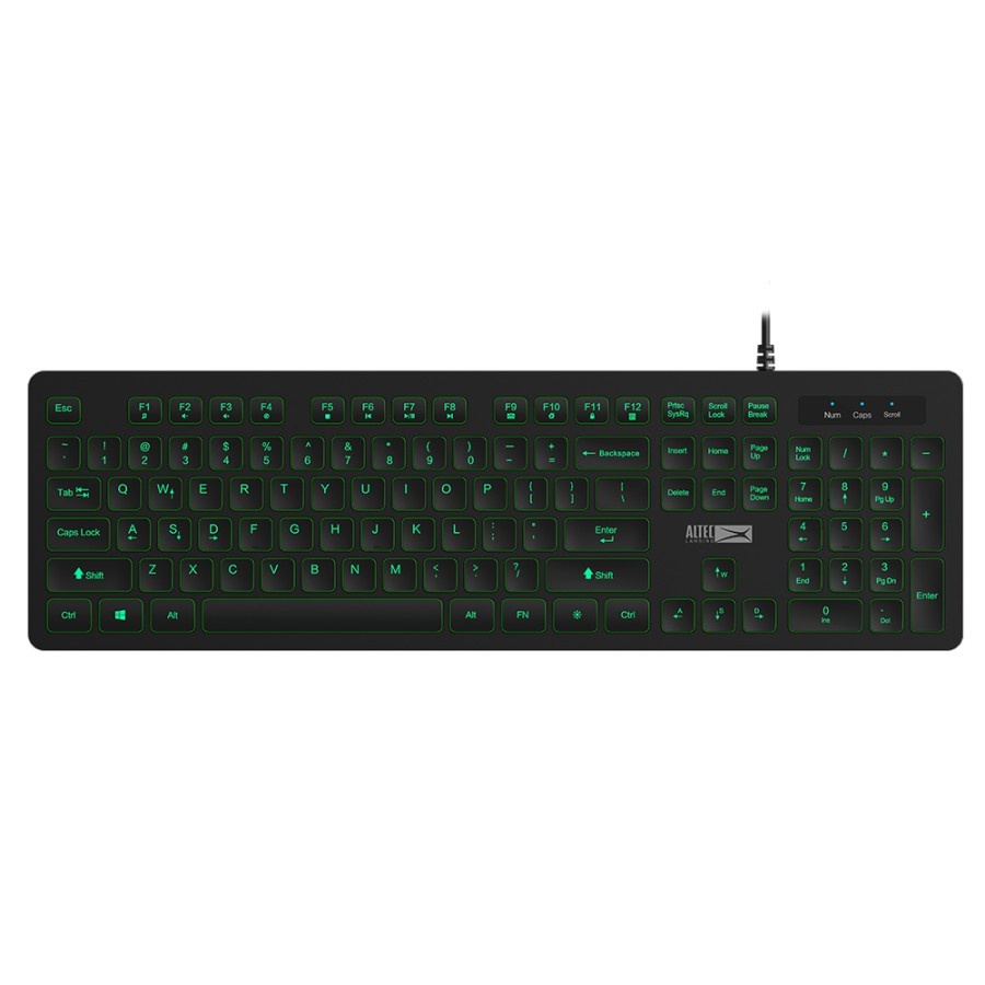 Keyboard Mouse Gaming Combo Altec Lansing ALGC 8264  Plug &amp; Play USB