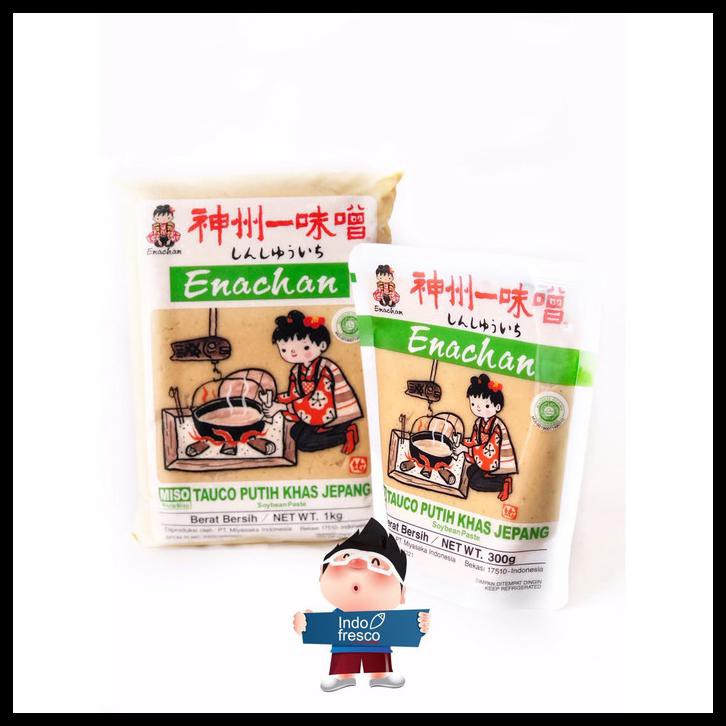 

Spesial - Miyasaka Shinshuichi Enachan Shiro Miso Paste- Pasta Tauco Halal 1Kg