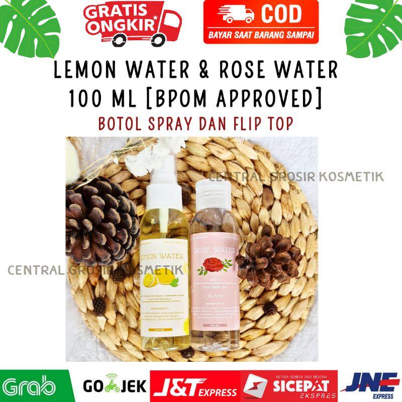 TONER PELICIN WAJAH EXTRACT LEMON/MAWAR/GREENTEA - WAJAH KINCLONG BERSIH