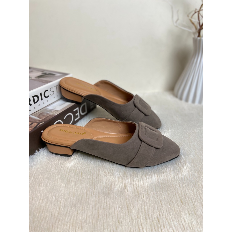 Sandal Wanita Heels Slop Aletta HT17