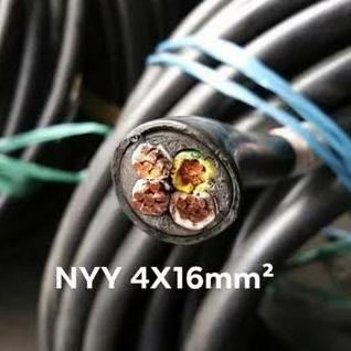 lamp Kabel Nyy Hitam Outdoor Eterna Kawat Tembaga 4x16