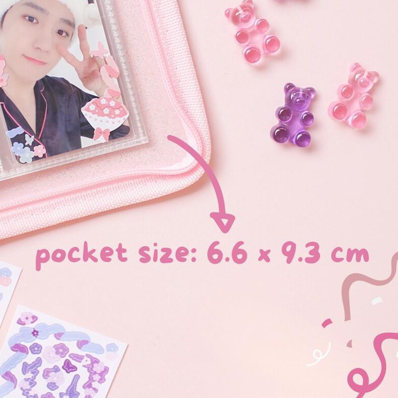 

✼ Zipper Binder 6 Ring A5 / Binder Album [ BISA ] ▼