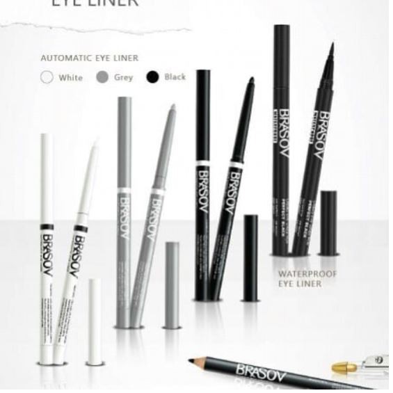 ^ KYRA ^ Brasov Eyeliner Matic Putar dan Pensil Eyebrow Auto Matic