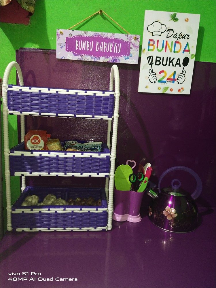 [a33] Hiasan Dinding Walldecor Poster Dapur Mama