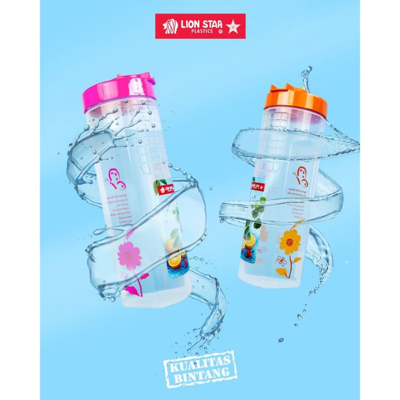 Botol Minum Kulkas Tempat Air Minum Kulkas Jumbo Lion Star Jumbo Cooler 1.7 Liter 2 Liter