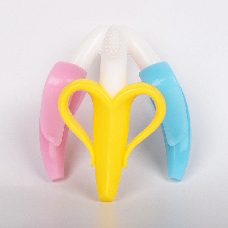 TEETHER BANANA SILIKON HIGH GRADE PISANG