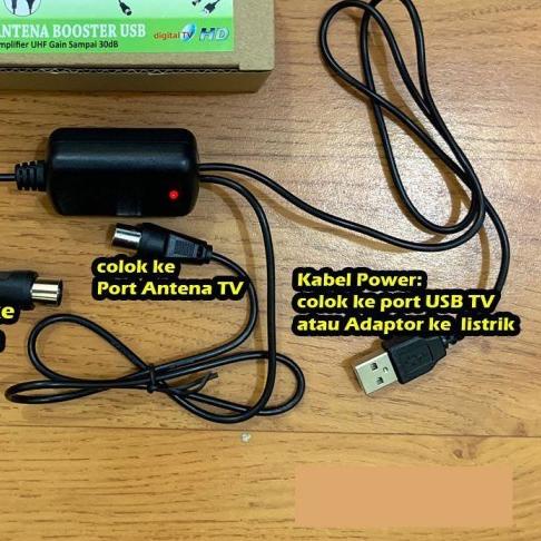 ← Antena Booster USB Amplifier UHF Penguat Sinyal Antenna TV murah promo cuci gudang gratis ongkir ♝
