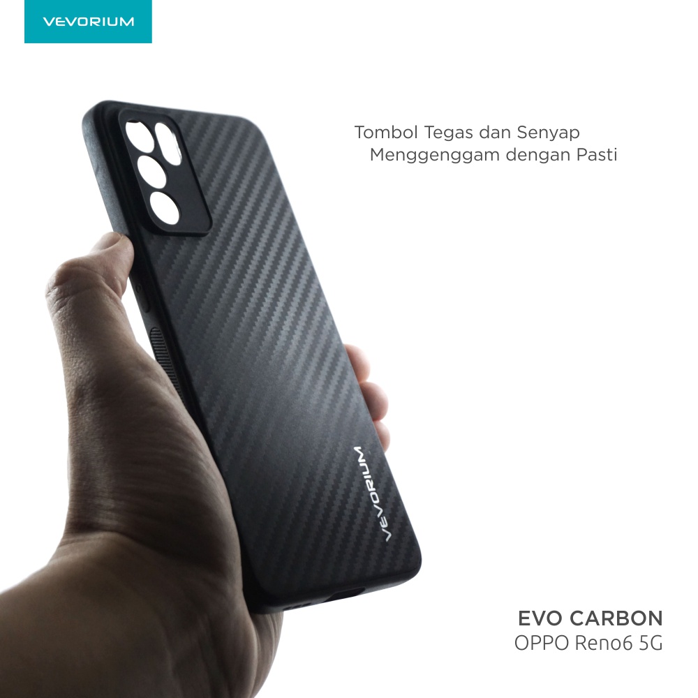 VEVORIUM EVO CARBON Oppo Reno6 5G Reno 6 5G Soft Case Softcase