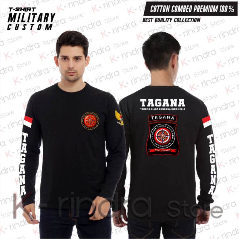 KAOS TAGANA/BAJU TAGANA LENGAN PANJANG