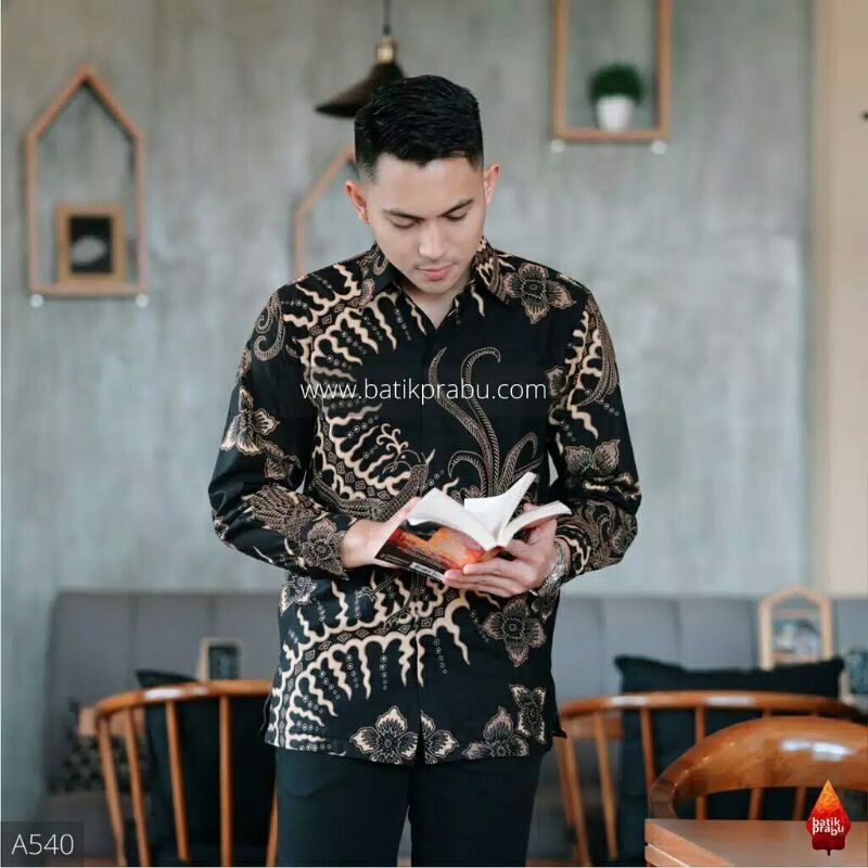batik pria terlaris baju batik pria lengan panjang lengan pendek batik couple batik prabu puring