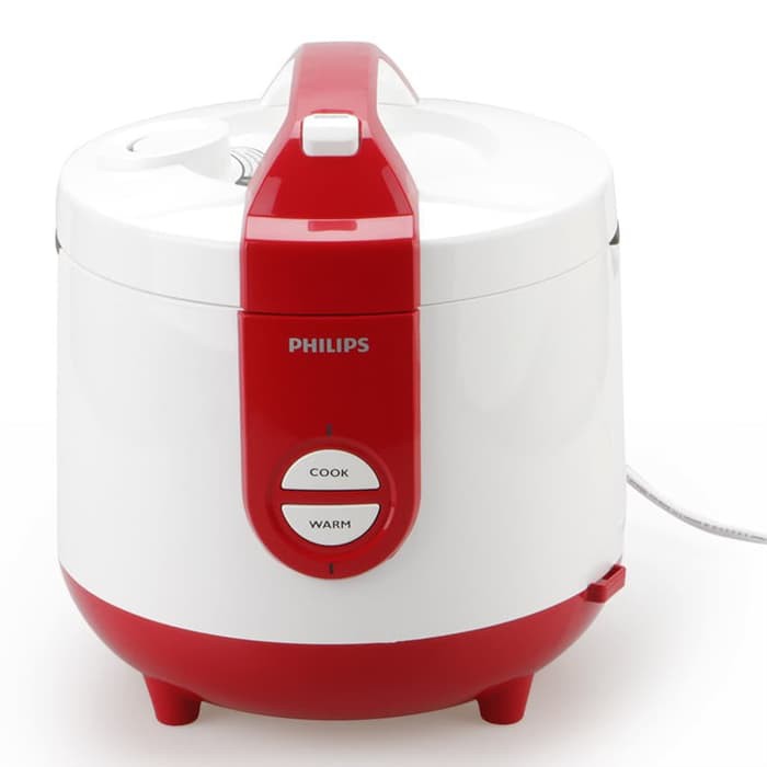PHILIPS Rice Cooker 2 Liter HD3119   Biru Merah Hijau   Merah Murah