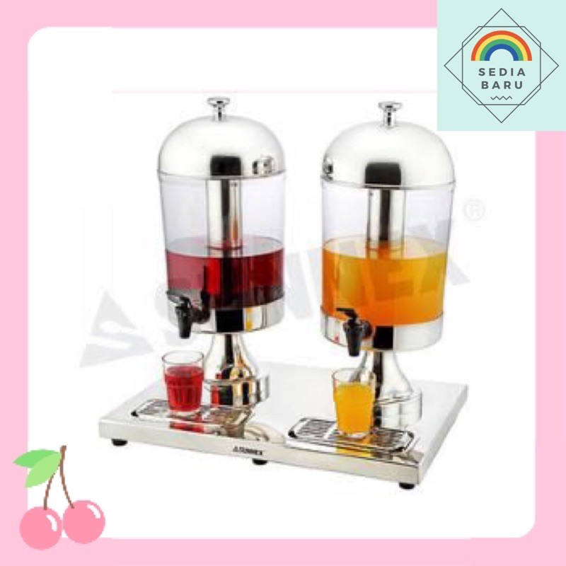 Dispenser Juicer Sunnex Juice Dispenser double mewah