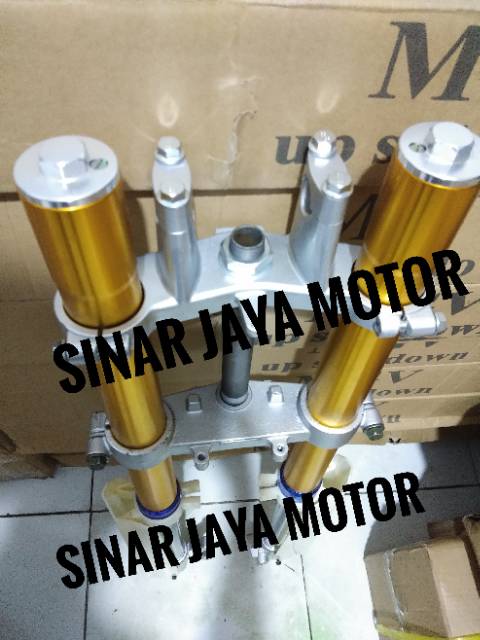 Shock depan USD Up Side Down KLX 150 DTracker 150  Produk Usd klx wz klx wz shock klx wz cross trail