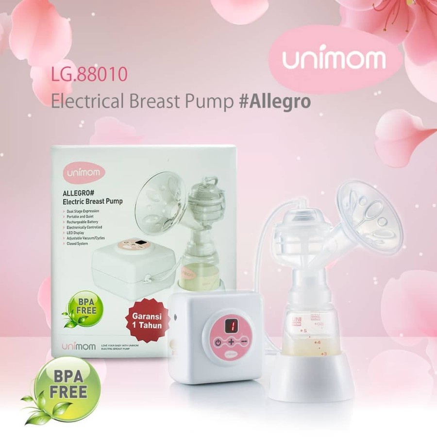 UNIMOM Alegro Pompa Asi Elektric Rechargeable