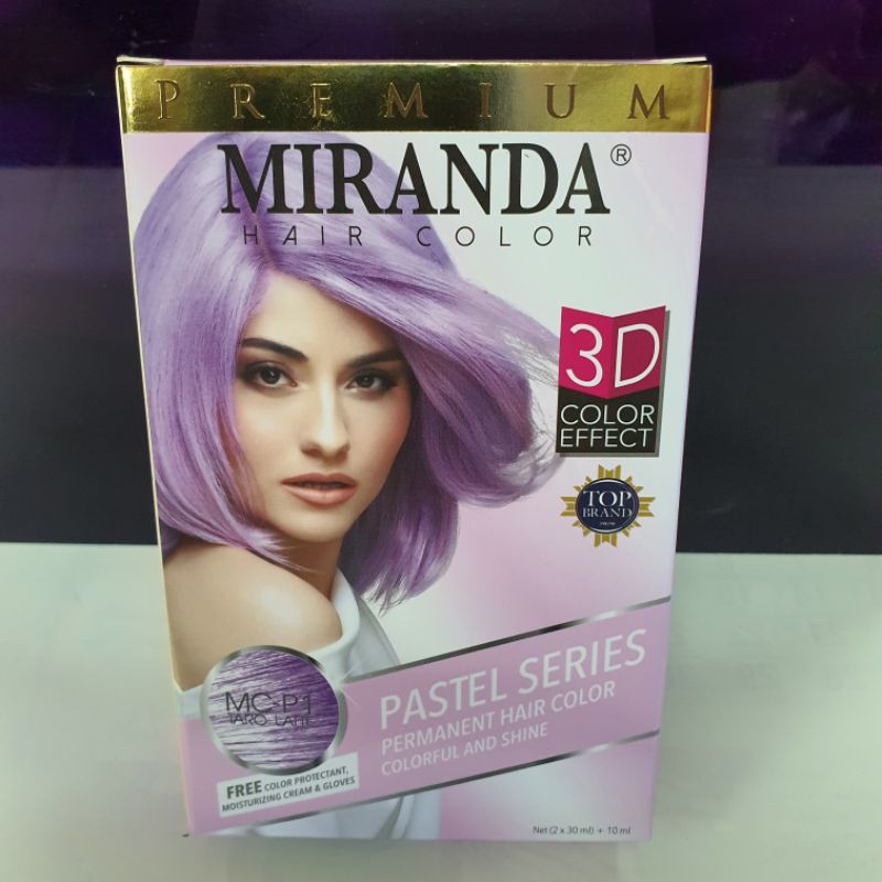 miranda hair color pastel series (2×30ml)+10ml