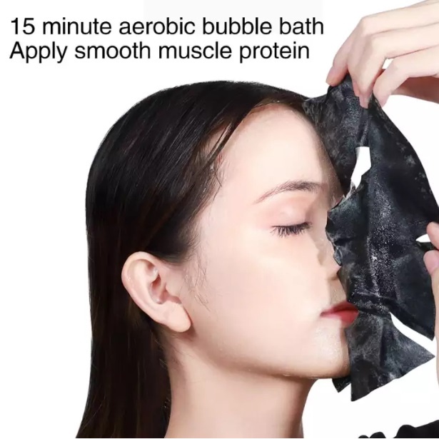 [NEW] Termurah !! JOMTAM Bubble Mask Masker Wajah Gelembung Amino Oksigen / Masker Wajah Pemutih dan Glowing JOMTAM / Masker Wajah Viral Masker Komedo Sheet Mask Masker Images Bubble Mask Amino Acid Skincare Alami - Masker Wajah Organik Korea