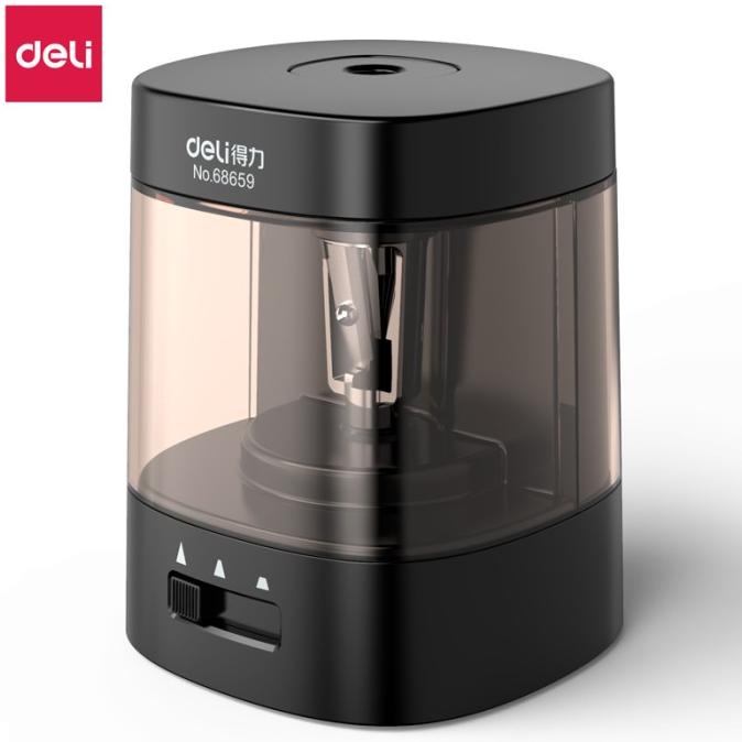 Deli Electric Rotary Sharpener / Rautan Pensil Elektrik 68659