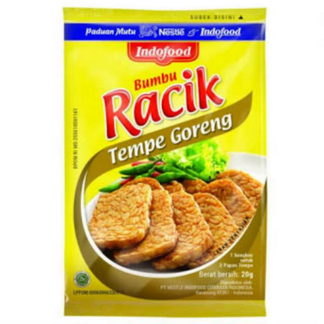

Bumbu racik Tempe Goreng
