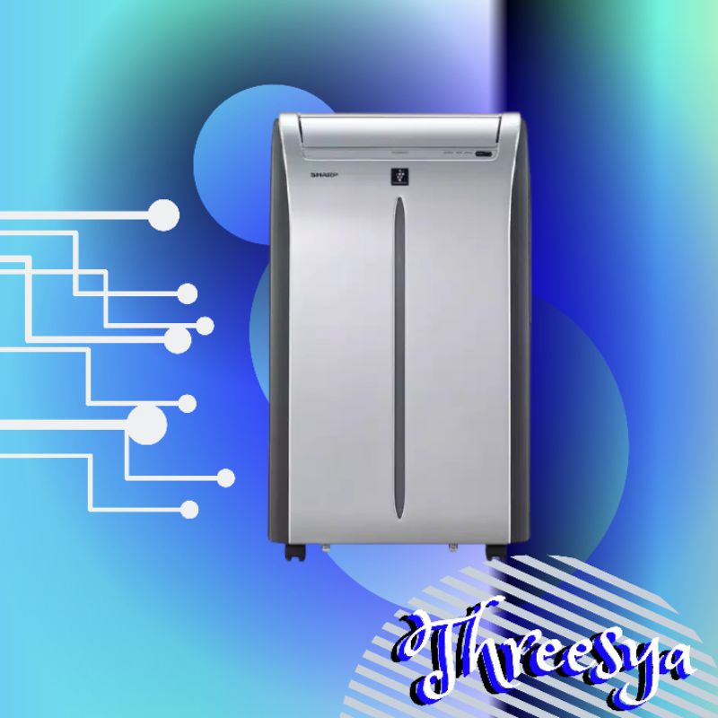 AC PORTABLE SHARP 1PK WITH PLASMACLUSTER CV P10TCY