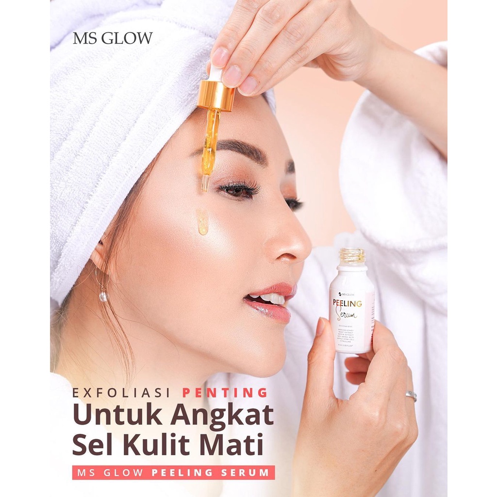 PEELING SERUM MS GLOW // SERUM PEELING MS GLOW // MS GLOW PEELING SERUM