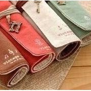 

✪ Tempat Pensil / Pencil Box Gulung Vintage Zakka ✴