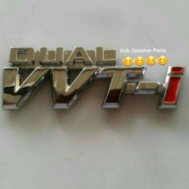 Emblem Dual Vvti Kecil Greet Avanza Xenia Rush Terios Original