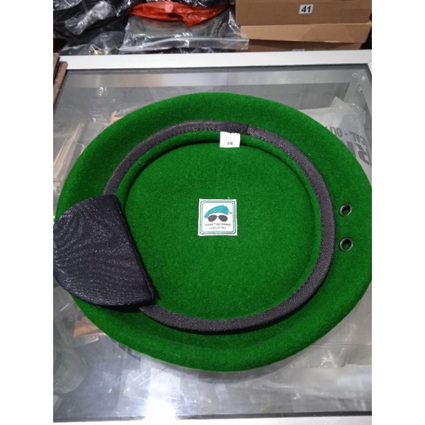 Baret Kacamata TNI AD Original