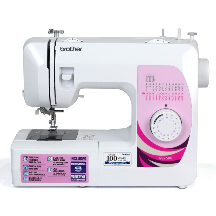 BROTHER GS 2500 MESIN JAHIT PORTABLE (PROMO ONGKIR)