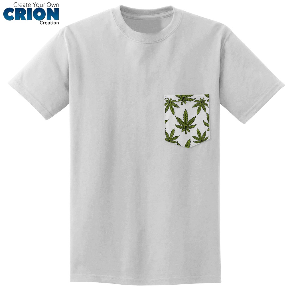 Kaos Cannabis Weed Series dengan Kantong - By Crion