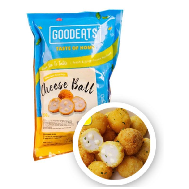 

GOODEATS CHEESE BALL 250 GR / BOLA KEJU