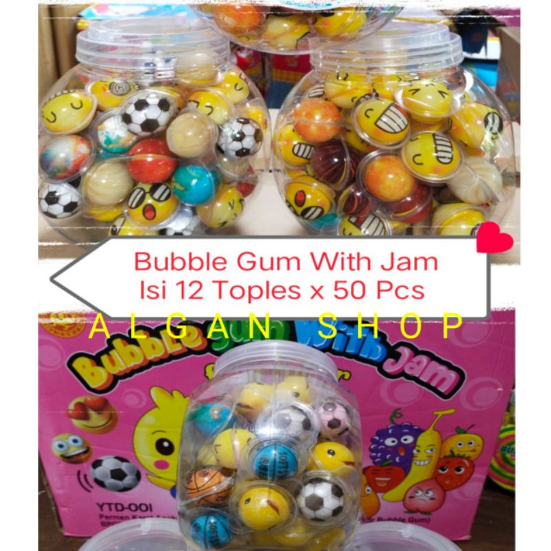 

Permen Karet Jam Bubble Gum With Jam 1 Toples 50 Pcs Rasa Hot Hot Pop Candy Kembang Gula Lunak Jadul Snack Jajanan Makanan Ringan Serbaguna