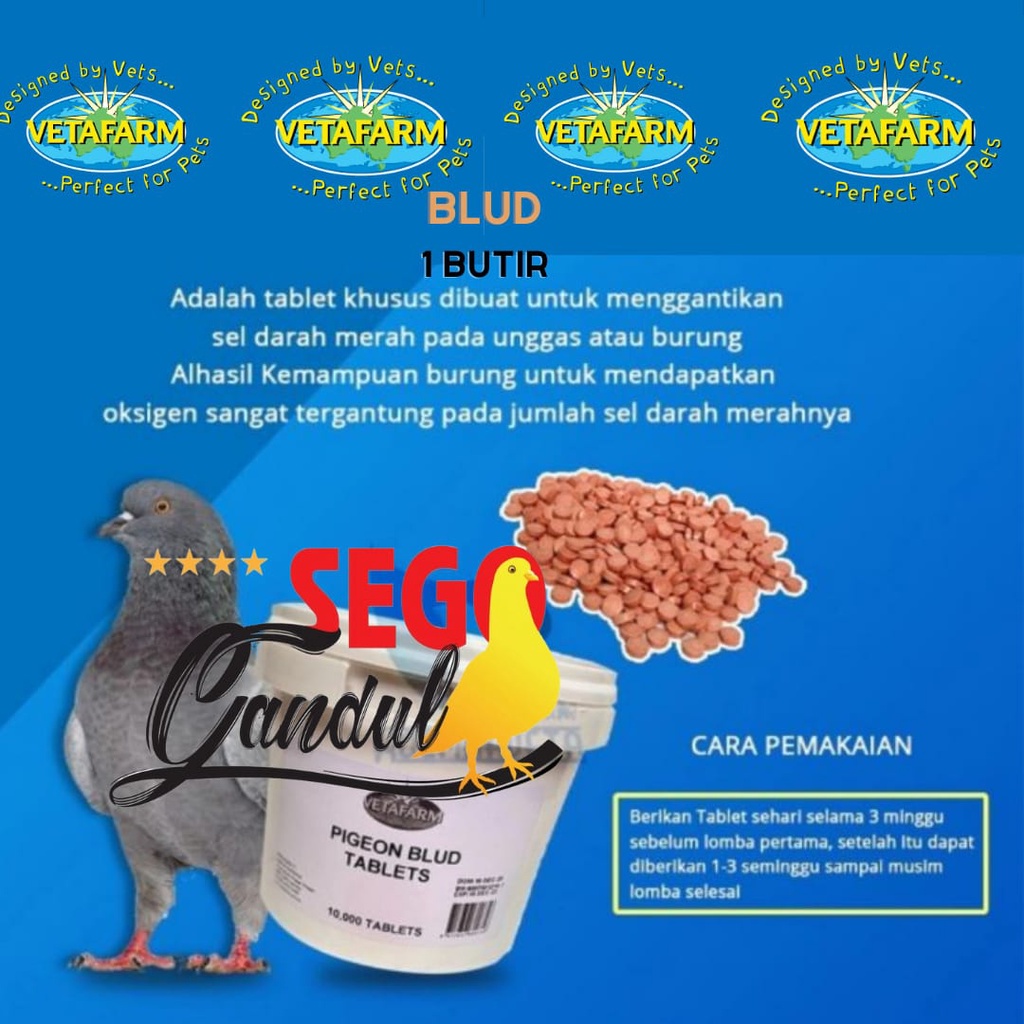Blud Blood Vetafarm Per 1 Butir