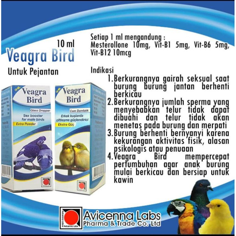 veagra bird 10ml obat birahi dan penggacor
