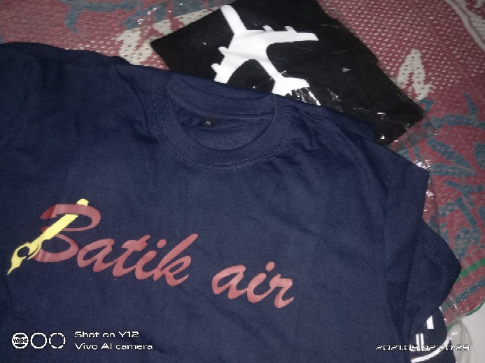 Kaos Baju Batik Air Kaos Perusahaan