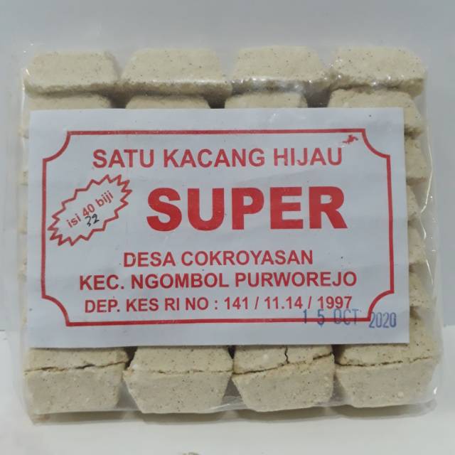 

Satu Kacang Hijau isi 32 Biji / kue satru