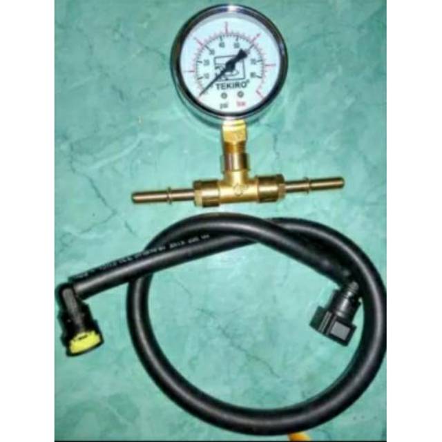 Fuel presure gauge alat ukur tekanan pompa bahan bakar motor injeksi universal