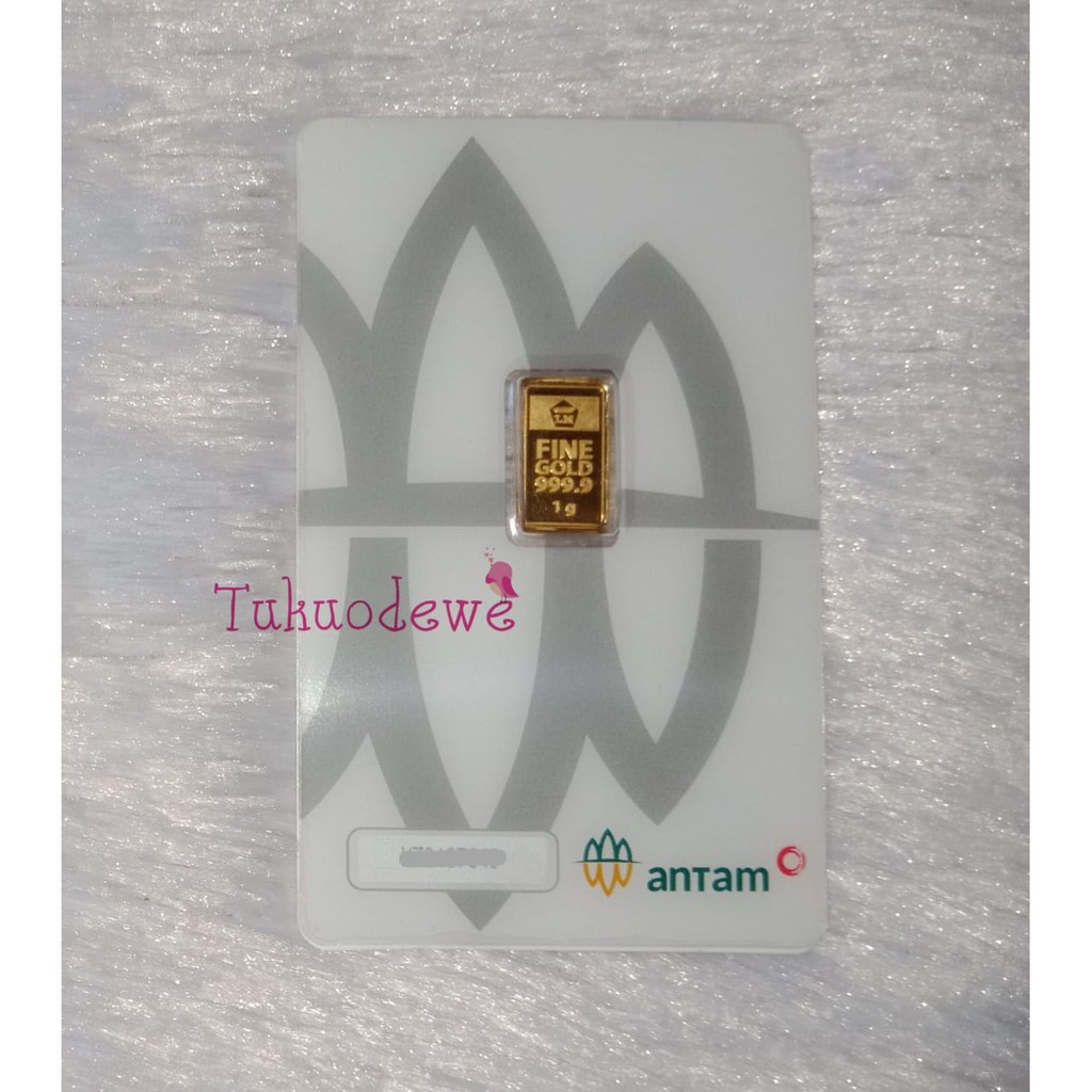 Logam Mulia Antam 1gr Press 2020 | Emas antam kadar 999,9%