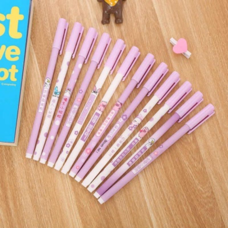 

Pulpen Gel Motif Girl Heart Pulpen Cair Motif Pen Gel