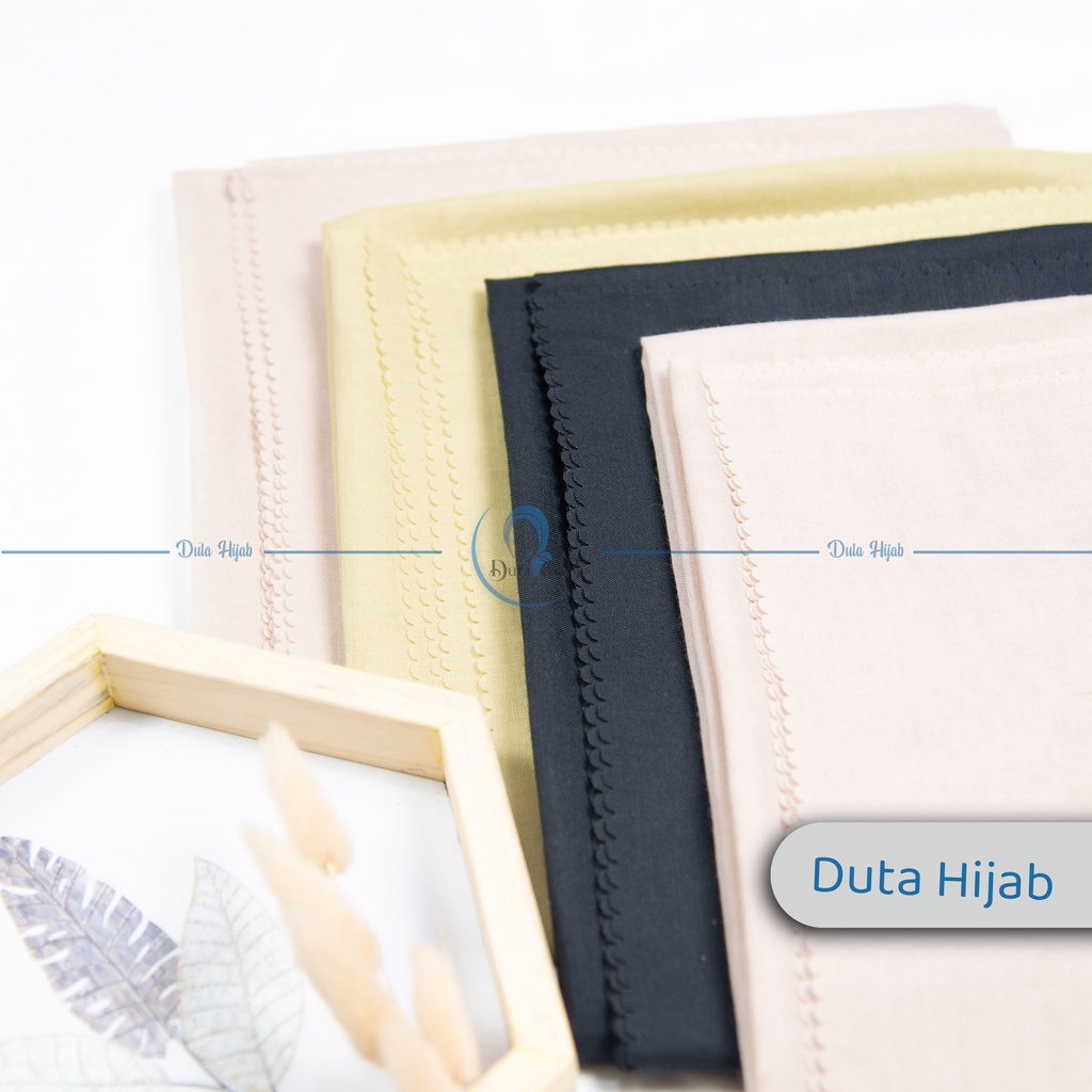 Hijab Paris Premium Laser Cut Segi Empat Voal