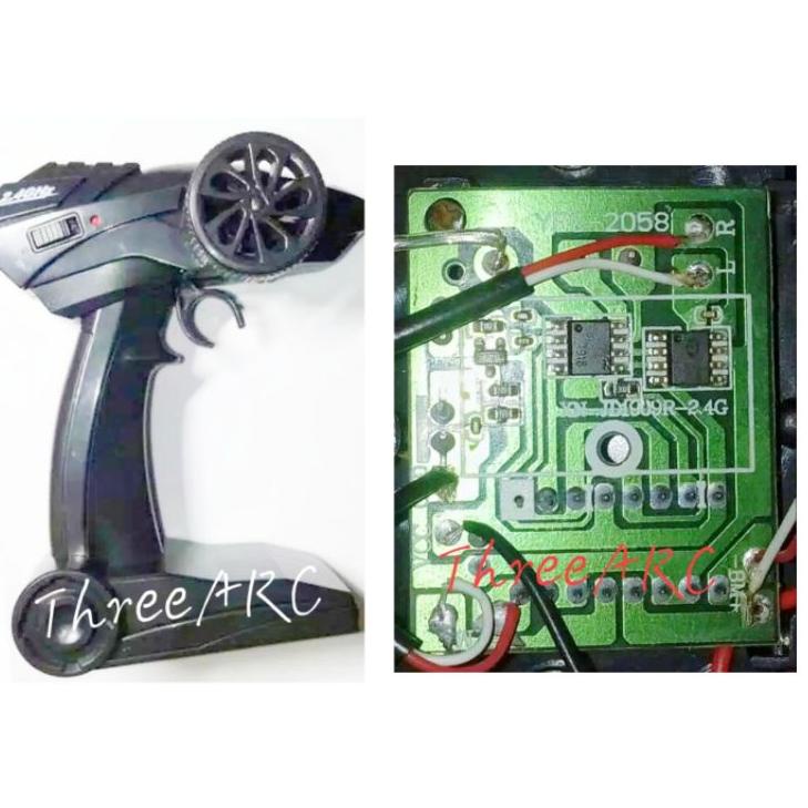 [KODE PRODUK DFTOG8196] Remote RC modul pcb reciever rock crawler mobil remote control sparepart RC