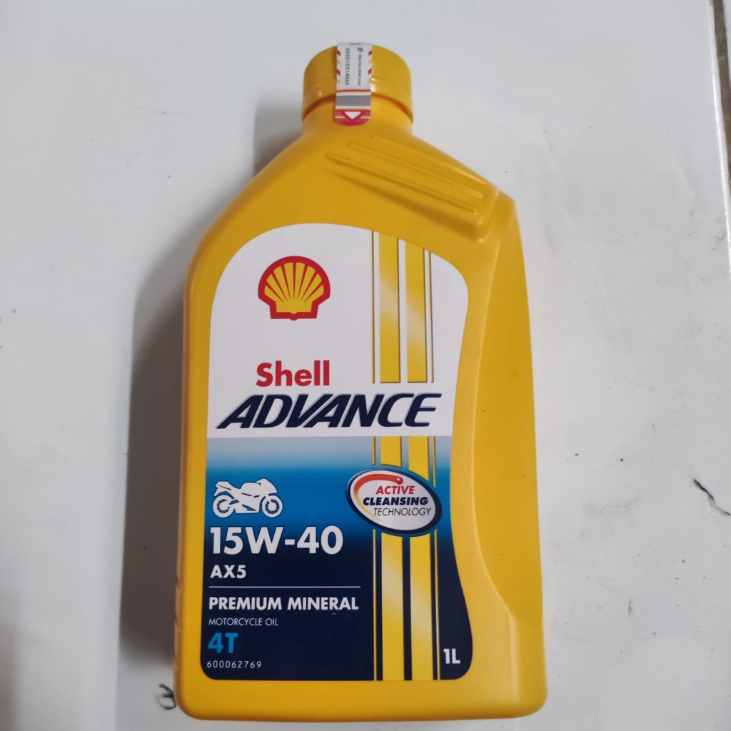 Oli Shell Advance AX5 15W40 1 Liter