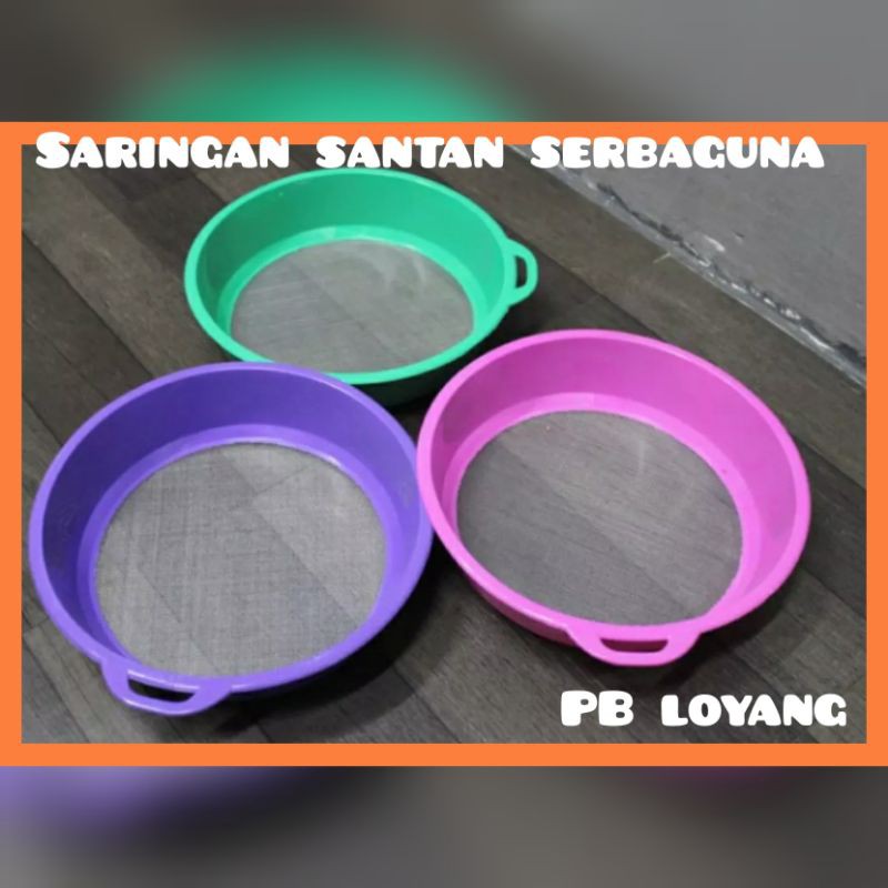 Saringan santan 20 cm / gula halus / saringan kelapa serbaguna