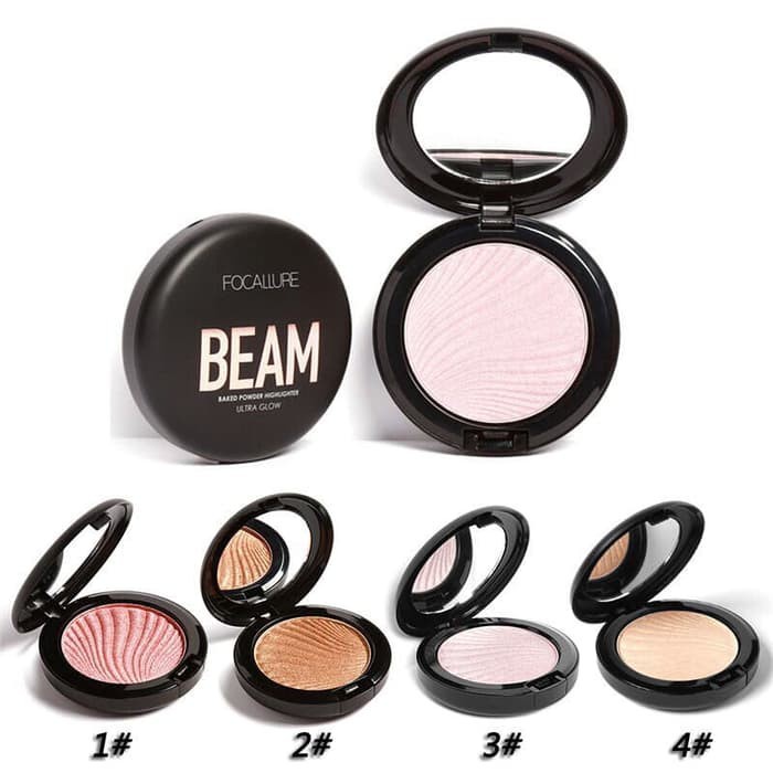 (READY &amp; ORI!) Focallure Ultra Glow Beam Baked Highlighter bronzer FA42 FA 42 waterproof terbaru viral