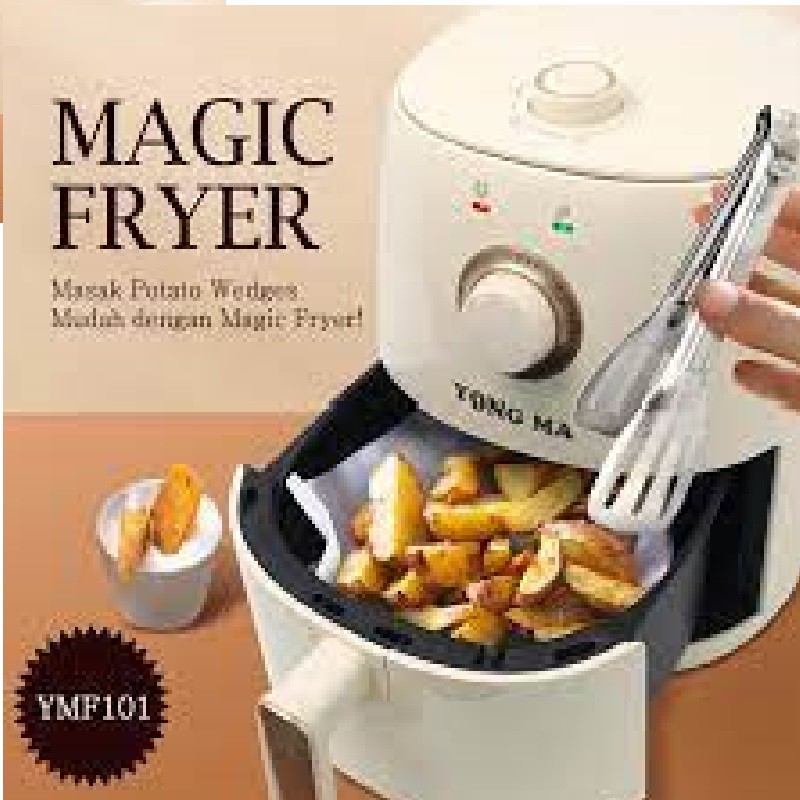 Yong Ma Air Fryer 2,4 L | Magic Fryer Mengoreng Tanpa Minyak 800 Watt